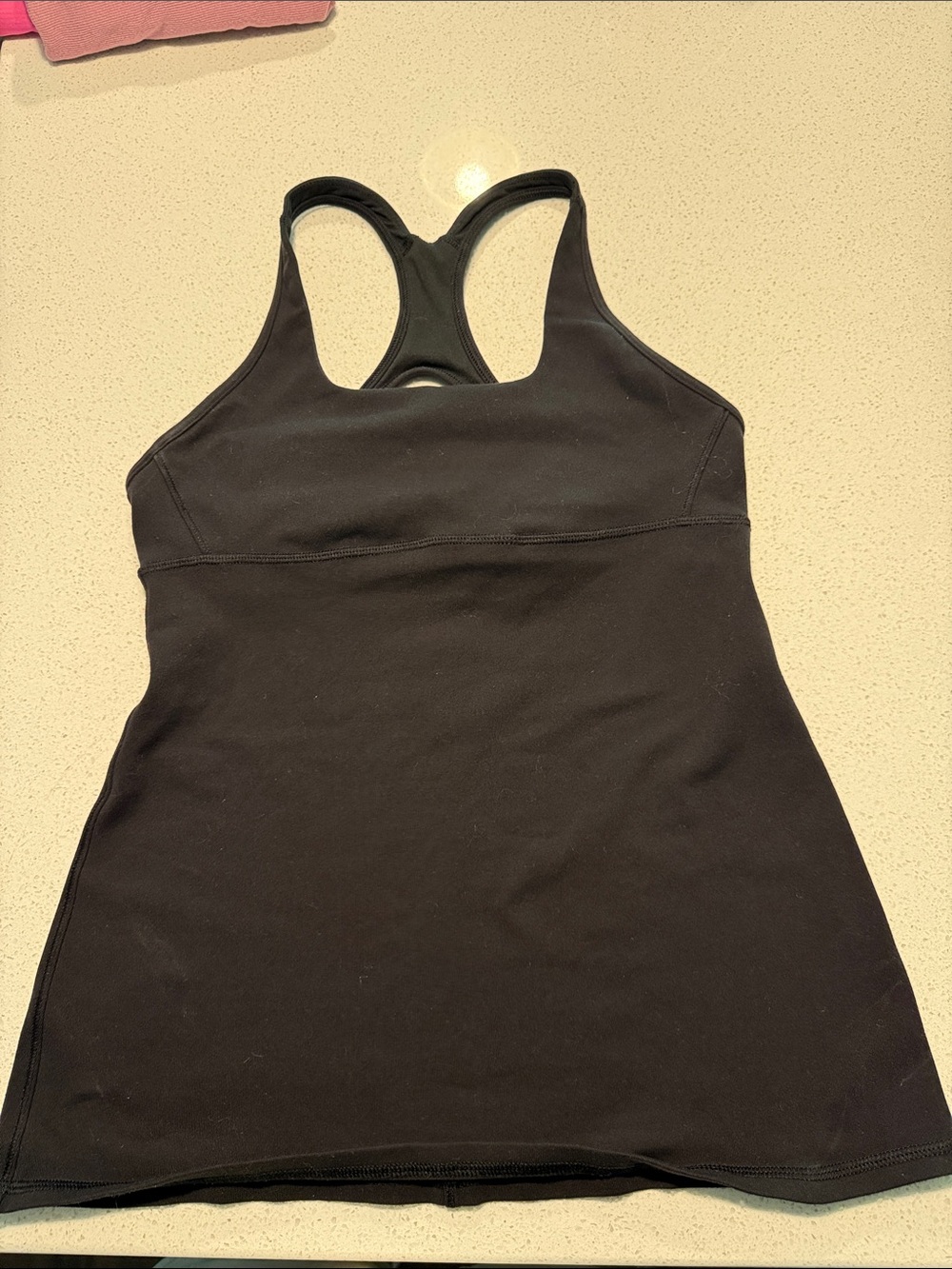 Lululemon Black Racerback Tank Top